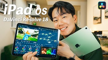 【先行レビュー】iPad版DaVinci Resolve来たぞ！何ができる？！認定トレーナーが解説します！！