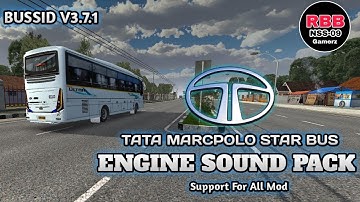 TATA  MARCPOPLO STAR BUS ENGINE SOUND PACK ll  SUPPORT FOR ALL MOD V3.7.1.