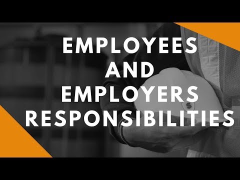 वीडियो: काम पर स्वास्थ्य और सुरक्षा अधिनियम 1974 के तहत नियोक्ताओं की क्या जिम्मेदारियाँ हैं?
