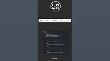 Navbar com html e css para vocês devs criarem um site bonitão. Código disponível nas nossas redes.