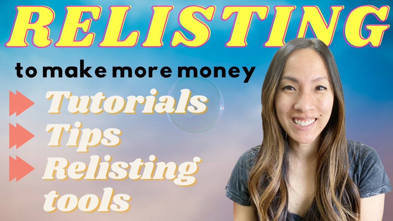 RELIST STALE LISTINGS IF YOU LIKE MAKING MONEY! Relisting Tutorial for