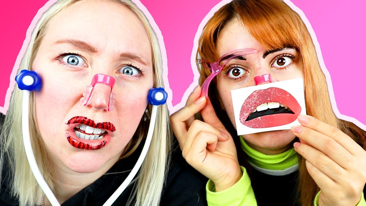 Testar konstiga skönhetsprylar!