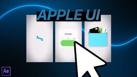 EASY Apple UI Animations in AFTER EFFECTS | Beginner Tutorial