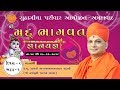 02  shrimad bhagavat katha day 2 ahmedabad vrajbhoomi ashram n c swami kothari swami mogar visma