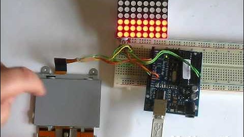 Arduino + Laptop Touchpad in iPod like use