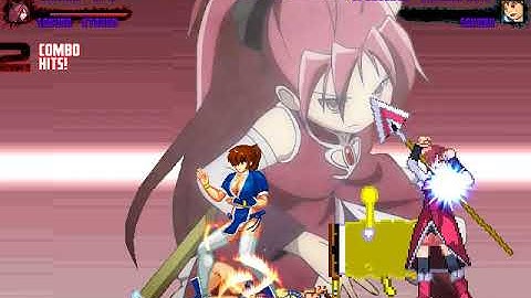 MUGEN Request: Kasumi & Kyoko Sakura Vs Spongebob V2 & Sakura
