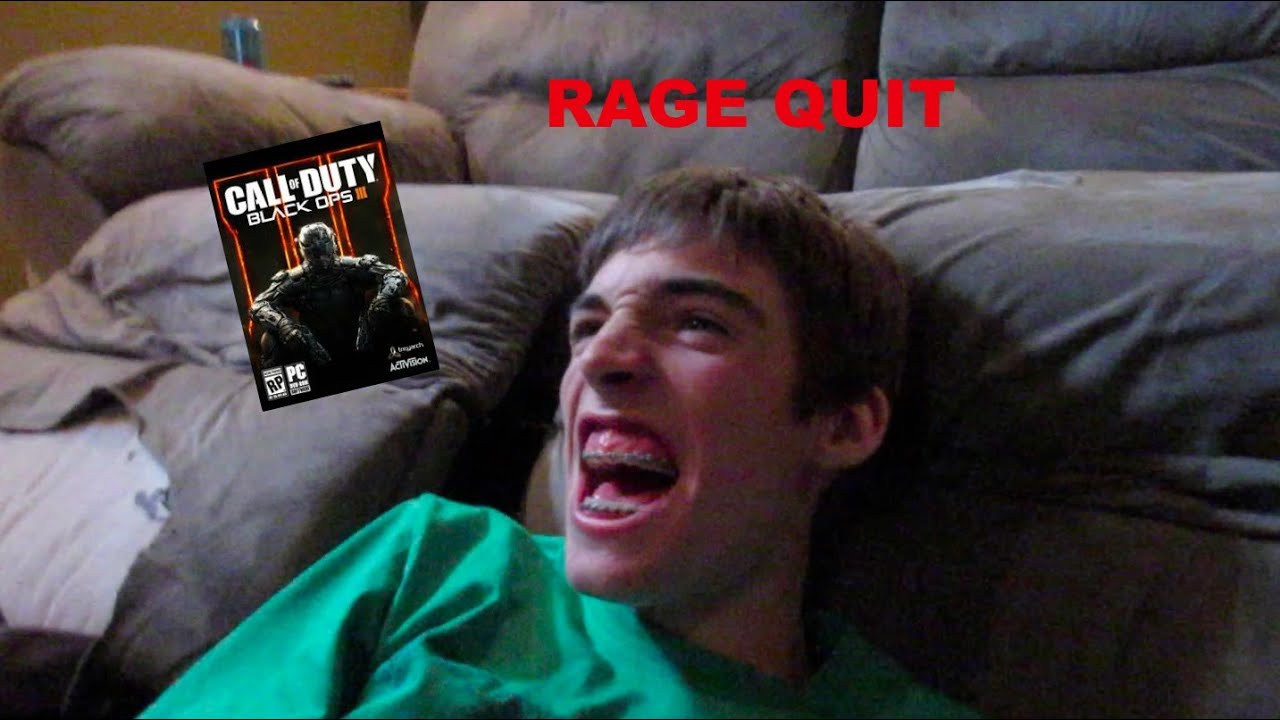 Call Of Duty BO3 Rage Quit!!! - YouTube