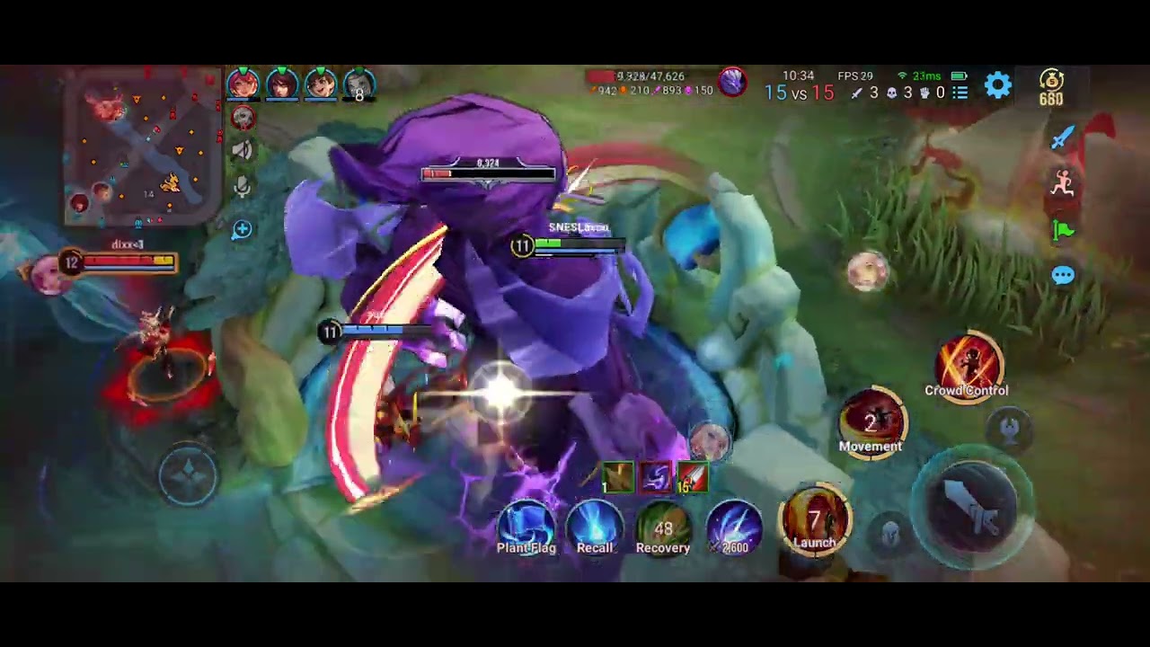 Classic 5v5 game (Honor of Kings)
