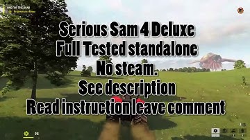 Serious Sam 4 full tested standalone no steam
