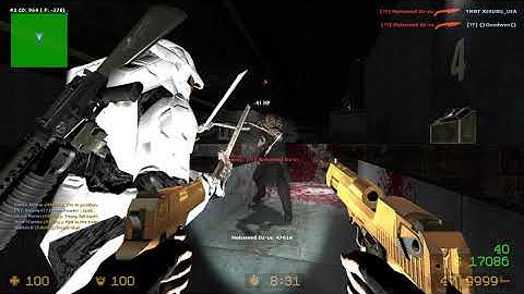 Counter-Strike: Source Zombie Escape NIDE ze_blackmesa_remix_v3_6 ~ (Nova HunterZ player)