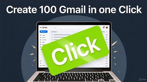 🔥 How to Create 100 Gmail Accounts in Minutes #Lifemindzone #aiknowledge #gmail 