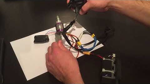 waterproof remote for E-Foil - Assembly