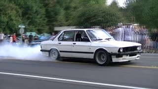 BMW 535i E28 Leaving Oktoberfest