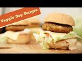 Soy Burger | Veg Burger Recipe | Divine Taste With Anushruti