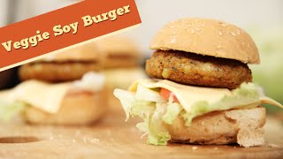 Soy Burger | Veg Burger Recipe | Divine Taste With Anushruti