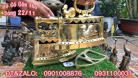 🔔🔔 12 con giáp bằng đồng _ Đỉnh Đồng to _ Tượng Phật Bằng Đồng #đồcổcầnthơ #đồcổ #cổvật .