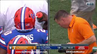 2017: #24 Florida Gators vs. #23 Tennessee Volunteers