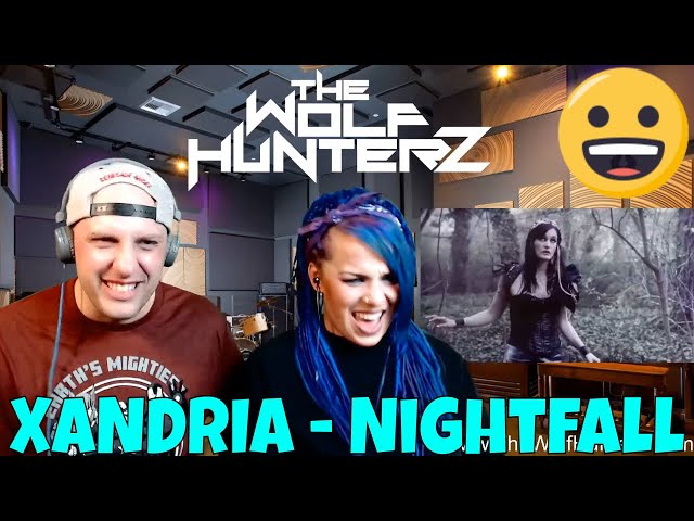 XANDRIA - Nightfall (Official Video)  Napalm Records | THE WOLF HUNTERZ Reactions class=