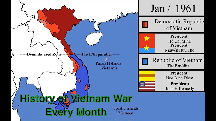 History of Vietnam War: Every Month