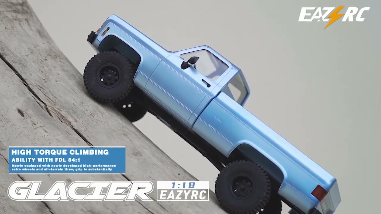 Glissez Banc Essaie eazy rc glacier 1 18 module chéri vendeur