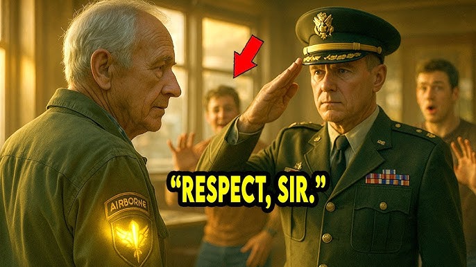 They Mocked the Old Man's Jacket — Until the General Snapped to Attention  at His Unit Patch - YouTube