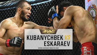 Kubanychbek Abdisalam Uulu Vs Olzhas Eskaraev: Watch FREE MMA FIGHT From BRAVE CF 59