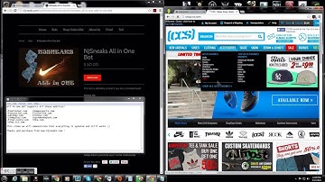 NJsneaks All in one Bot. Footlocker, Eastbay, Nike, CCS add to cart bot