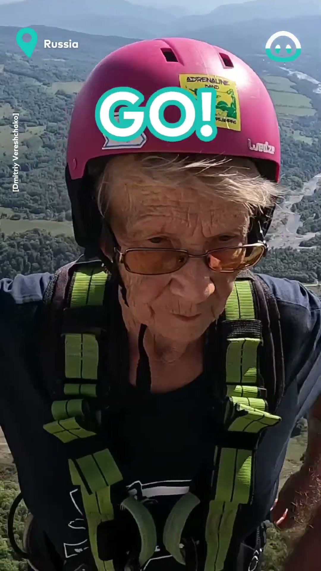 Bungee Jumping Backflipping  Grandma || ViralHog