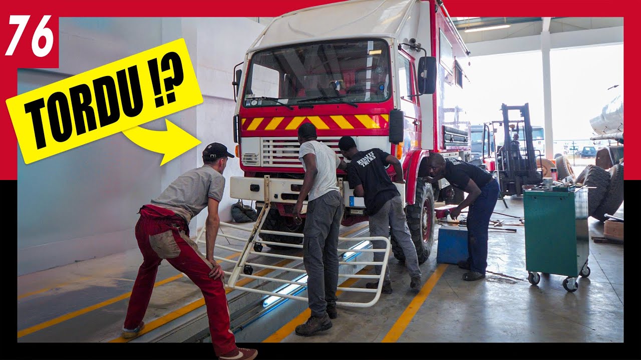 Jai tordu mon camion 4x4  Il faut changer de pilote en Angola  Renault Trucks