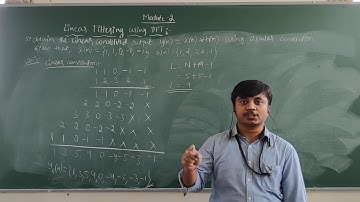 DSP (18EC52) Module 2: L4 Problems on Linear filtering using DFT