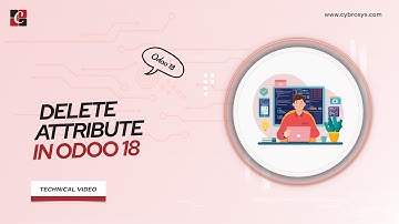 EP-31 Delete Attribute in Odoo 18 Form View | How to Restrict Delete Record From Form View | Odoo 18