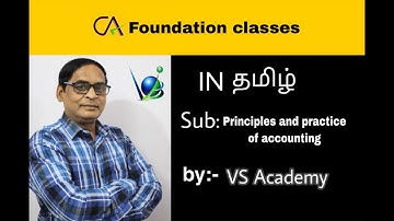 ACCOUNT CURRENT | RED INK INTEREST | ACCOUNTING | CA FOUNDATION | VS ACADEMY | VELLORE |