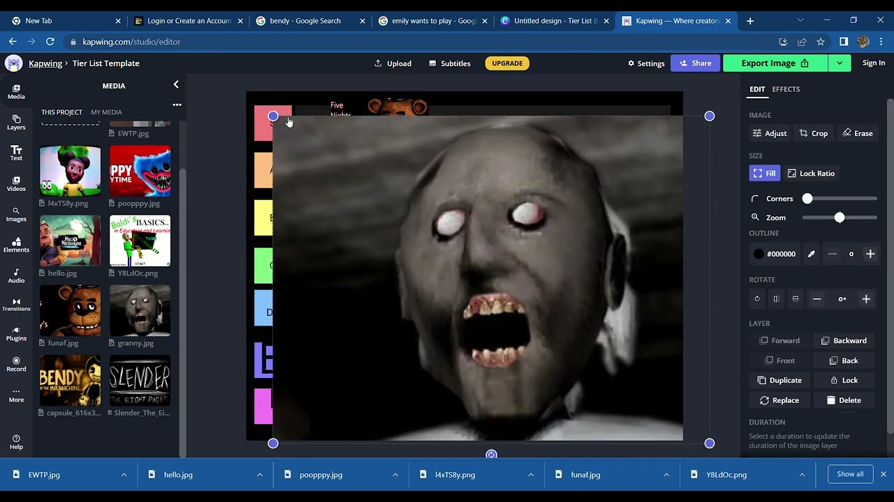 Indie Horror Games Tier List