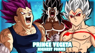 Ranking Prince Vegeta&#39;s Strongest Forms Ever | By Final Flash | In Hindi