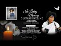 Funeral service of dlayani pauline marima
