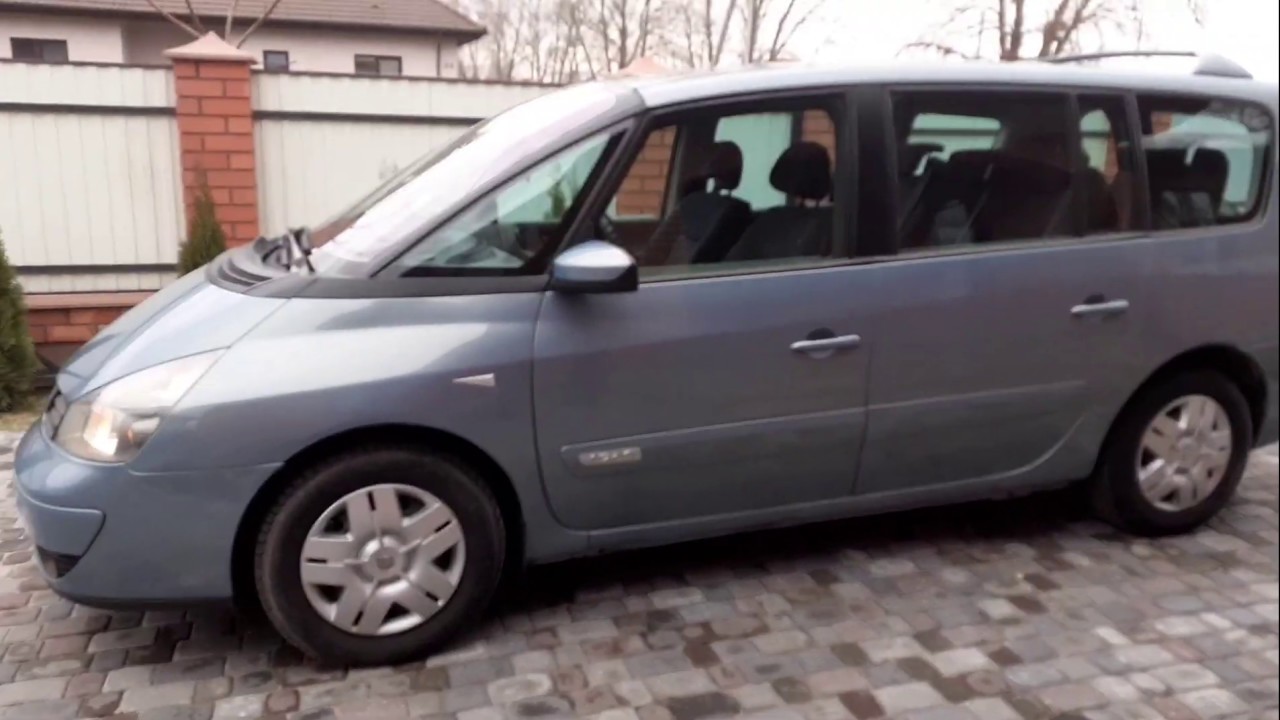 Renault Espace 4 Гранд 1.9 дизель YouTube