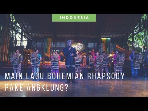 Saung Angklung Udjo Playing Bohemian Rhapsody Angklung Version [ Wisata Bandung ]