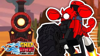 SWAP RIDERS⚡SALTI BRUTALI NEL PAZZO E SELVAGGIO WEST⭐🌵CARTONI ANIMATI IN ITALIANO