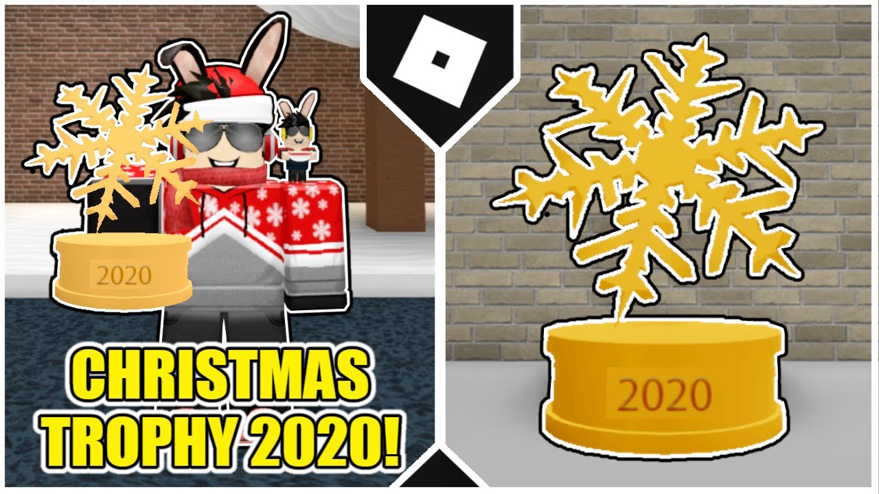 How to get the 2020 CHRISTMAS TROPHY in WORK AT A PIZZA PLACE! [ROBLOX