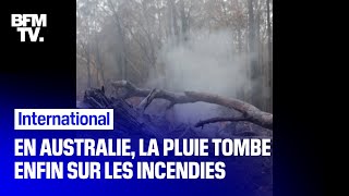 En Australie, la pluie tombe enfin sur les incendies