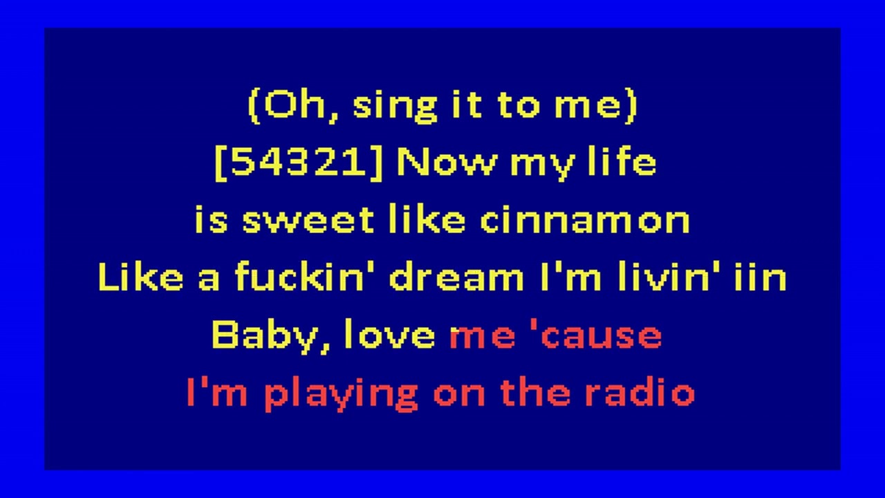 Lana Del Rey  - Radio (karaoke)