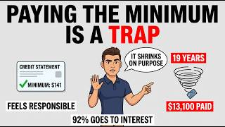 The Credit Card Minimum Payment Trap That Costs You $6,500