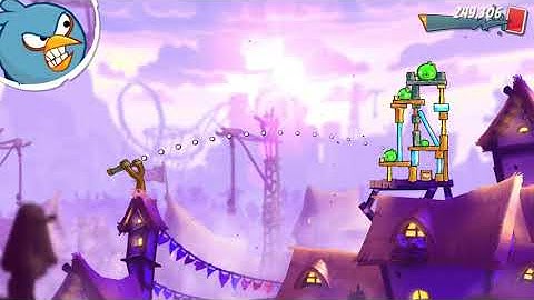 Angry Birds 2 - Gameplay Walkthrough Part 4 - Levels16 - 19! 3 Stars! New Pork City! (iOS, Android)