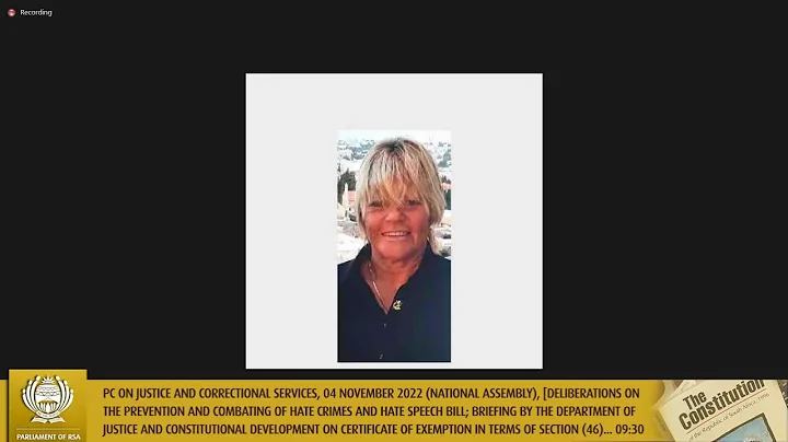 PC on Justice and Correctional Services, 04 November 2022