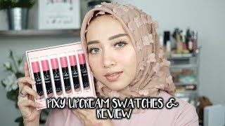 Pixy Lipcream Review & Swatches | Irma Melati