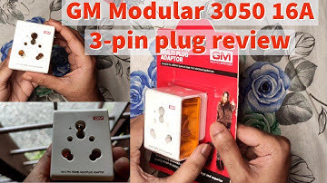 GM Modular 3050 16A 3-Pin Multi Plug Adapter review and unboxing and how to use