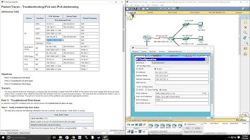 CCNA1 8.3.2.8 Packet Tracer