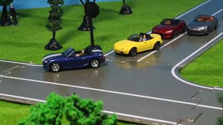 Mazda Mx-5 Street Racing Stop Motion