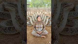 Real Snake Woman Caught On Camera