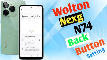 How To Wolton Nexg N74 Back Button Setting/Wolton Nexg N74 System Navigation(Uzzol Technology)